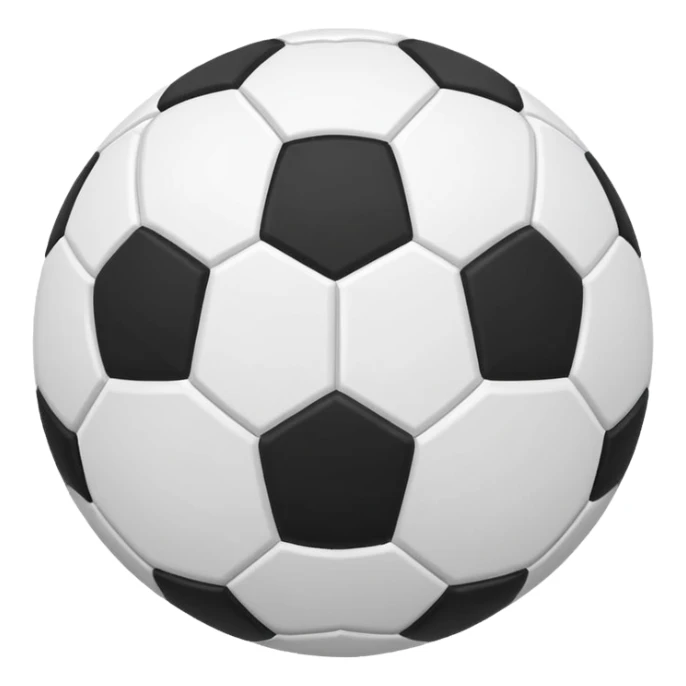 create an airbnb category icon outline that looks like a soccer ball sticker