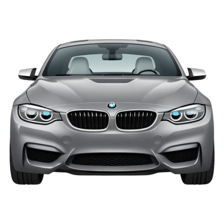 Grey bmw sticker