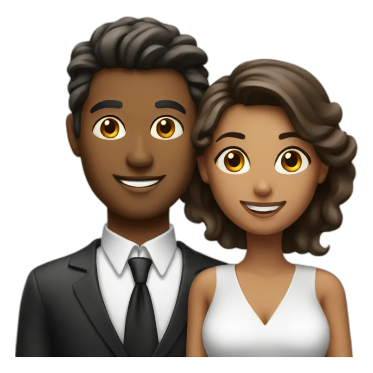 beautiful woman with hotel waiter sticker