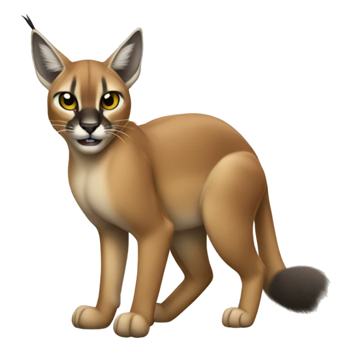 caracal farted sfw sticker