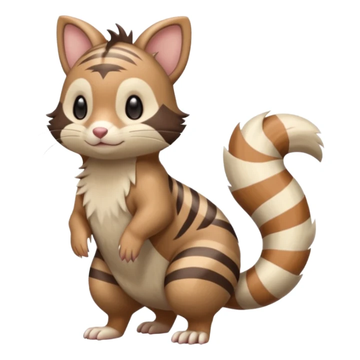 Furret-Linoone-Hybrid (Full body) sticker