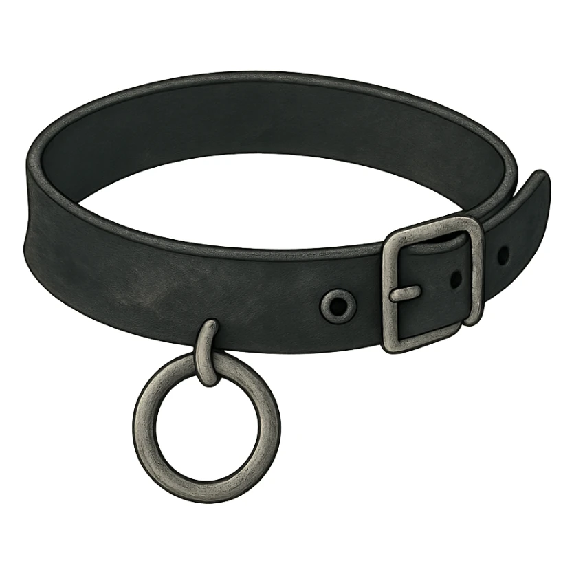 Black goth  Choker sticker