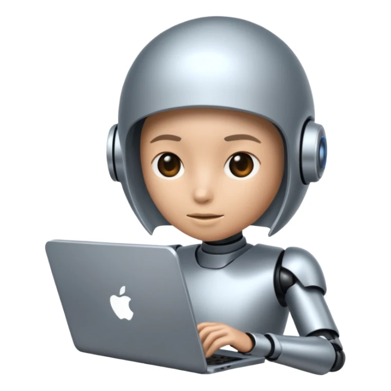 Create for me an image or emoji when an AI comes & changes the world of search engines. sticker
