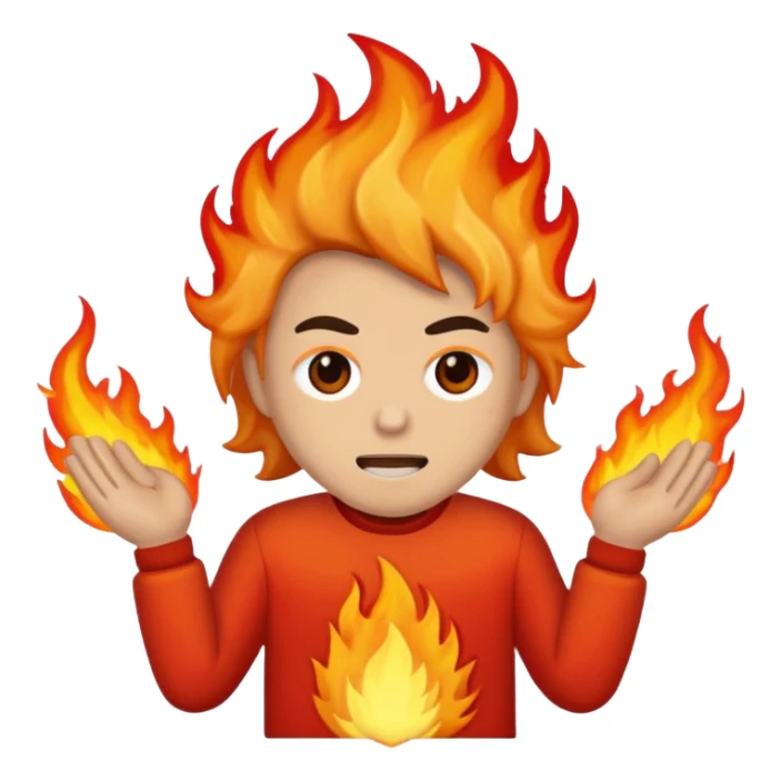 Can you make a banner that says Michael the killer on fire? sticker