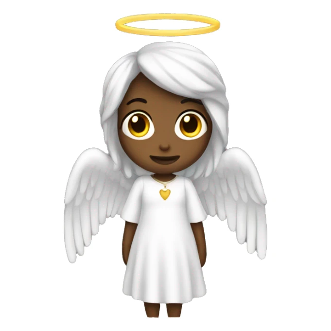angel girl sticker