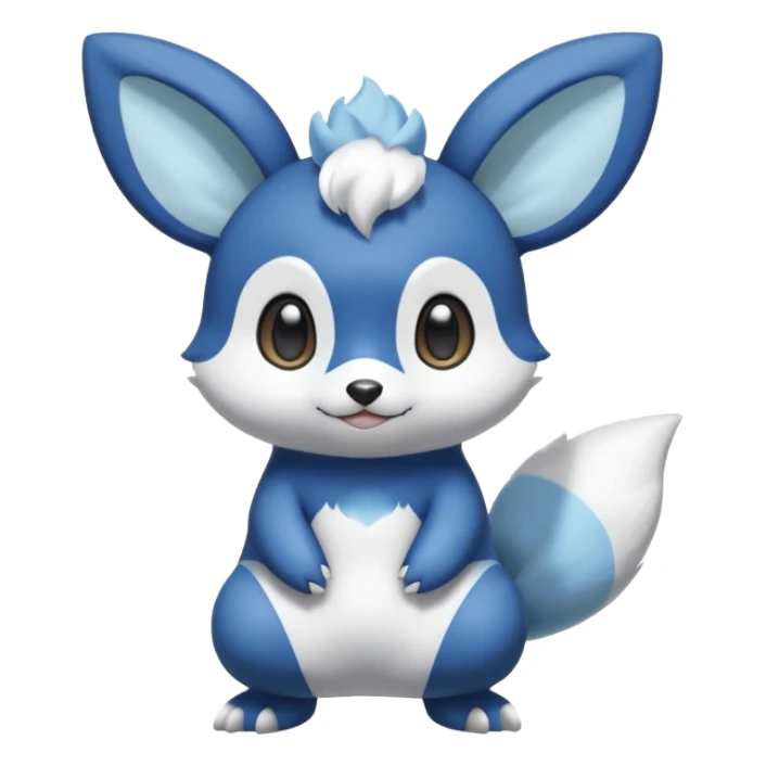 Shiny Minccino-Piplup-Oshawott-Meowstic-Hybrid (Full body) sticker