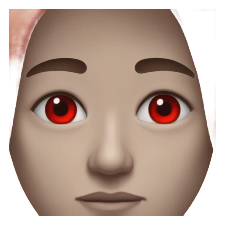 A pair of bloodshot eyes sticker