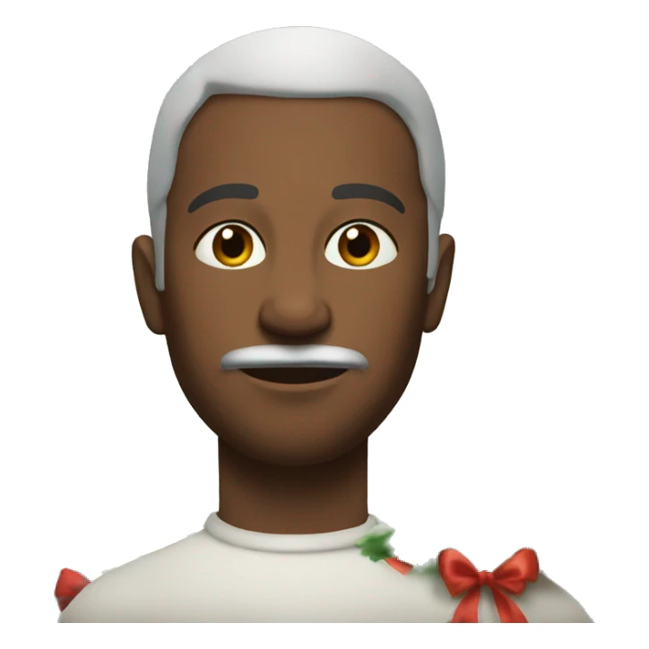 Calm Christmas morning sticker