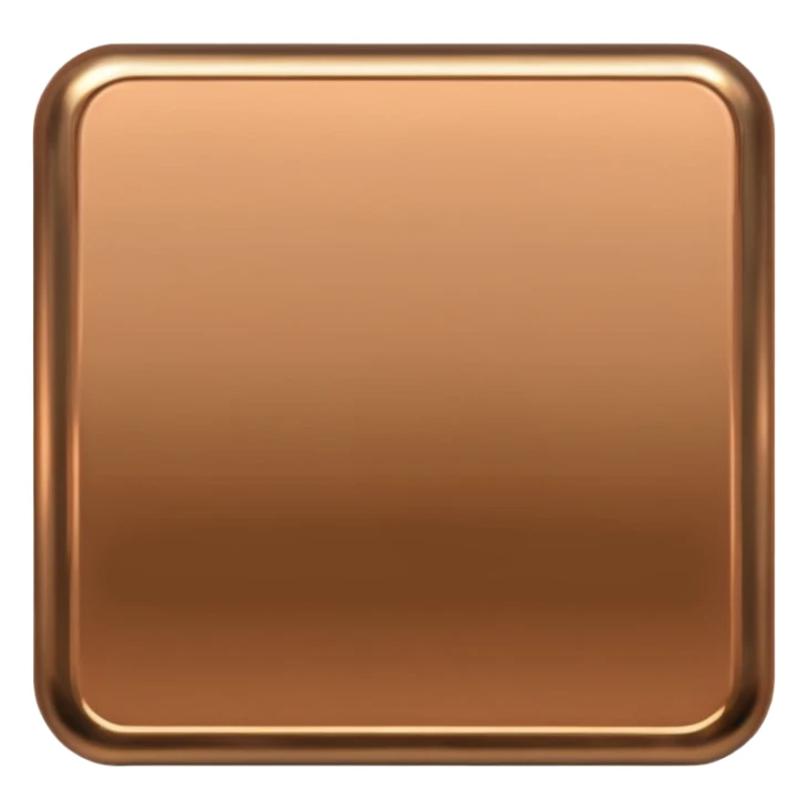 bronze bullion no symbol sticker