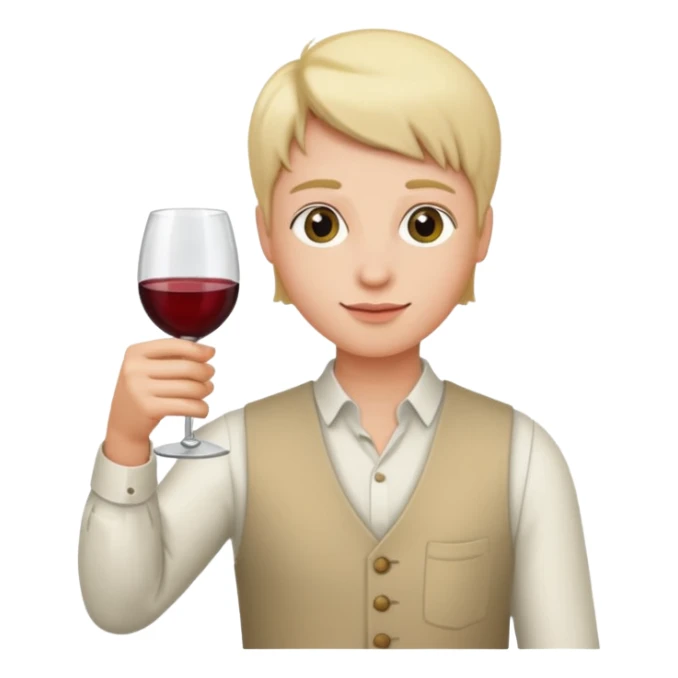 weinglas in der hand also armmit hand welche weinglas hält ohne gesicht sticker