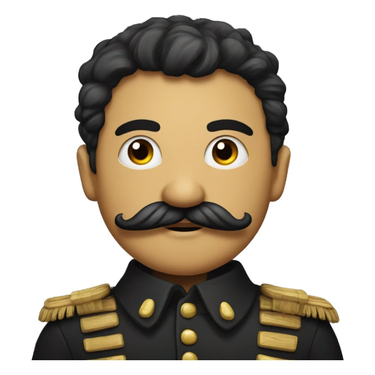 astornaut with black mustach, German Flag, black hairs sticker