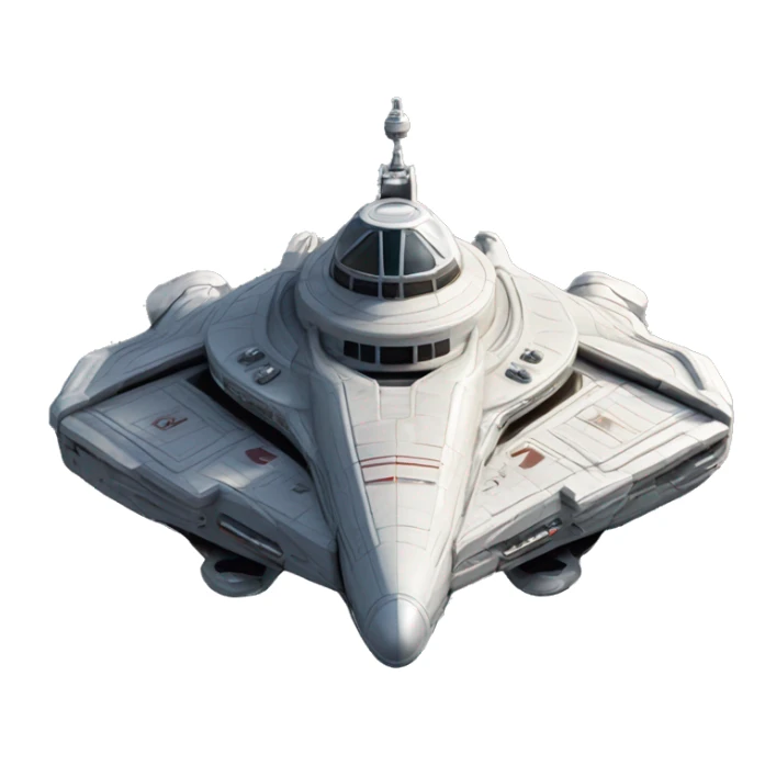 Battlestar Galactica starship cruiser sticker