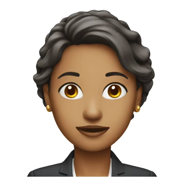 business woman helping people sticker