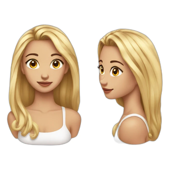 the most beautiful girl in the world sticker