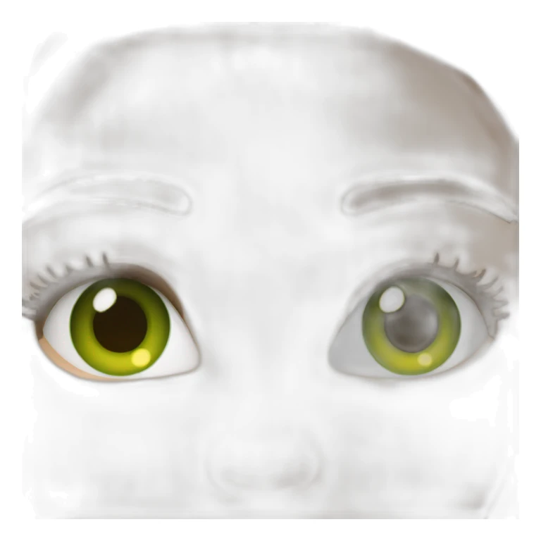 lasik eye surgery mask brunette green eyes sticker
