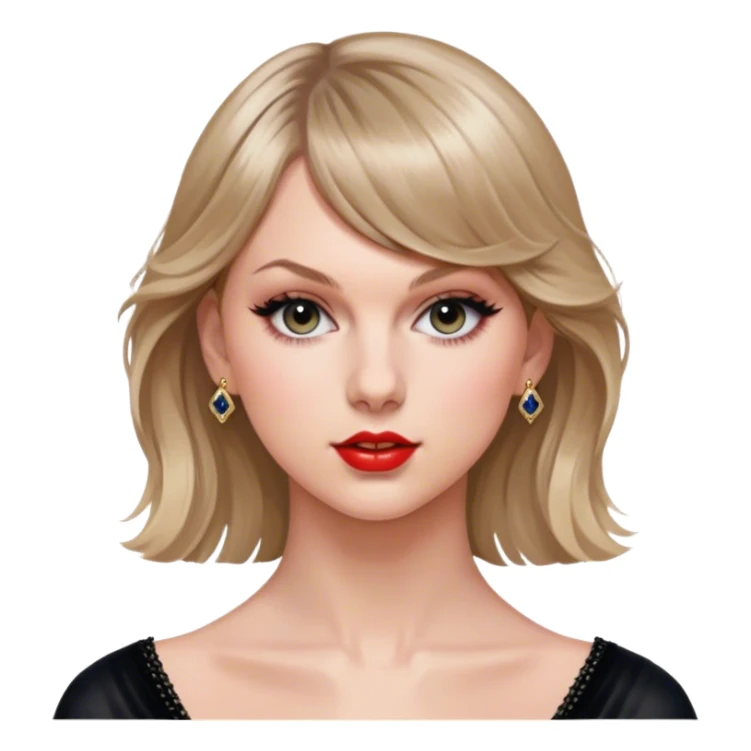 Taylor swift, reputation album era aesthetic sticker
