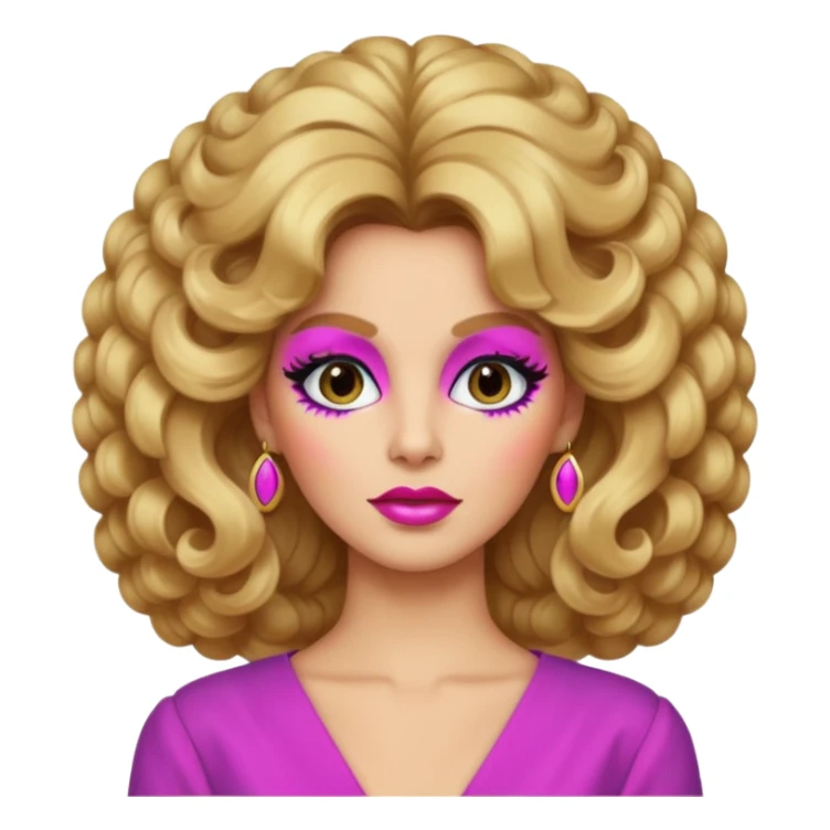 victoria female in 1980's sticker