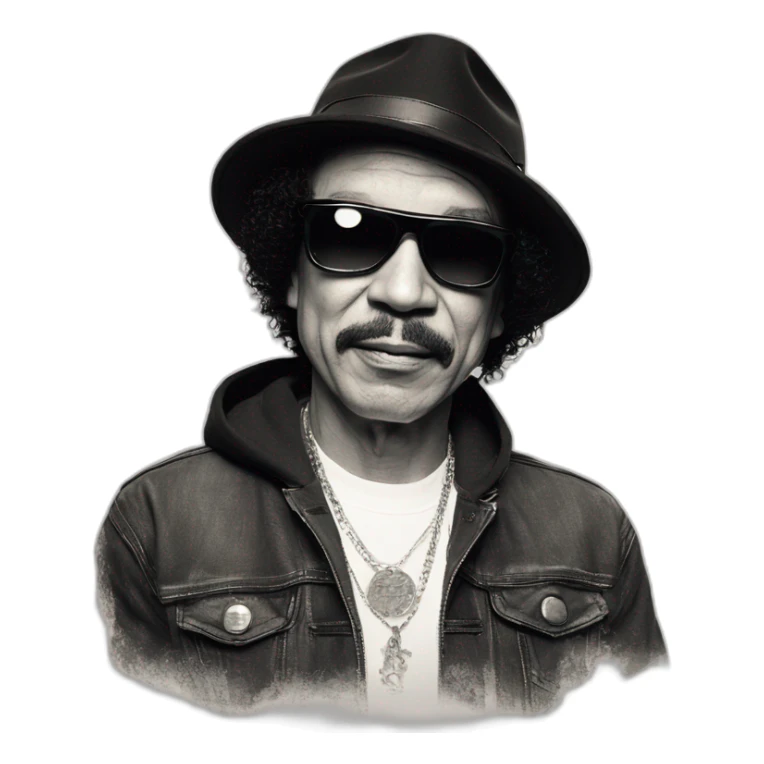 Menace-santana-rappeur-fr sticker