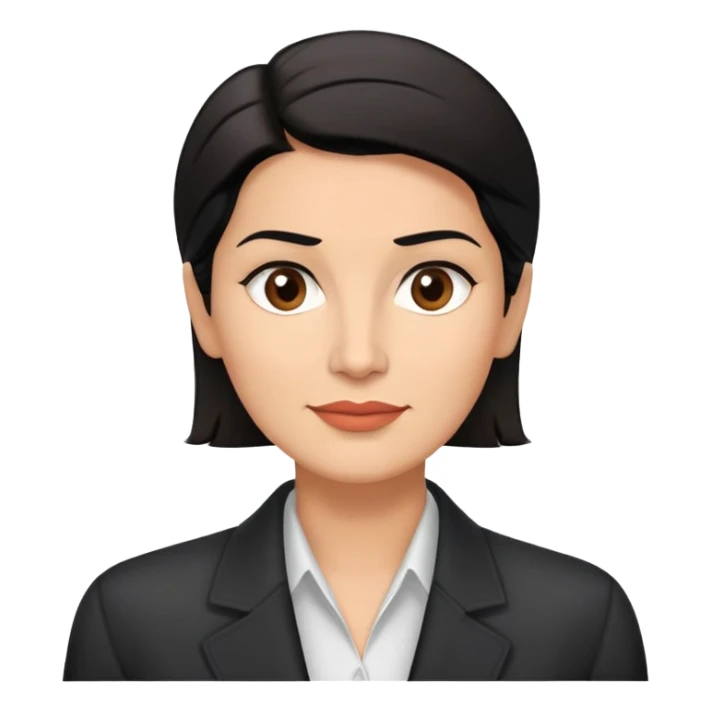 Slightly older attractive broad-shouldered Hispanic TV presenter in late 40s, light brown complexion, square face with defined jawline, short straight black hair combed back with faded sides, friendly expression, unbuttoned black jacket with white shirt sticker