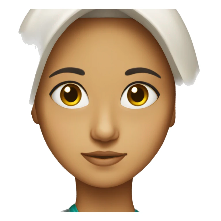 Persian girl sticker