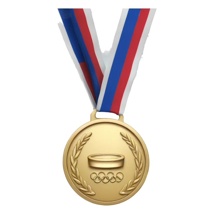 2024 Paris Olympic 1st Place Medal sticker