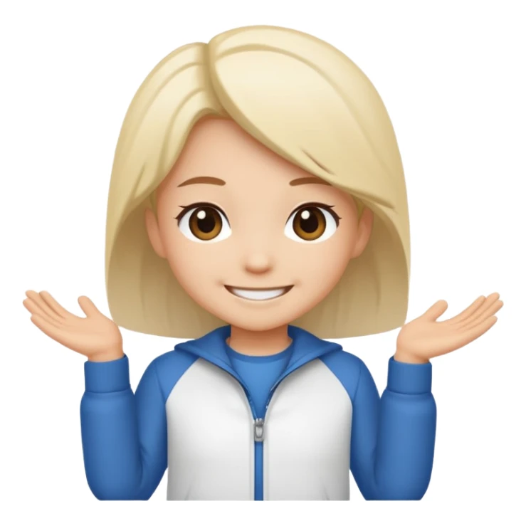 more aesthetic make it all white and chibi style sticker