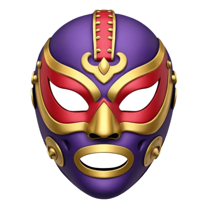 wrestling mask sticker