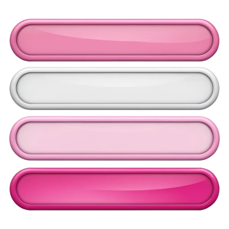 mix light pink dark pink and white girly internet seach bar logo sticker