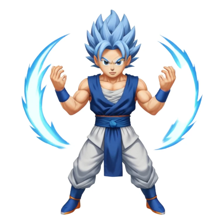 gogeta ultra instinct ultra ego fusion sticker