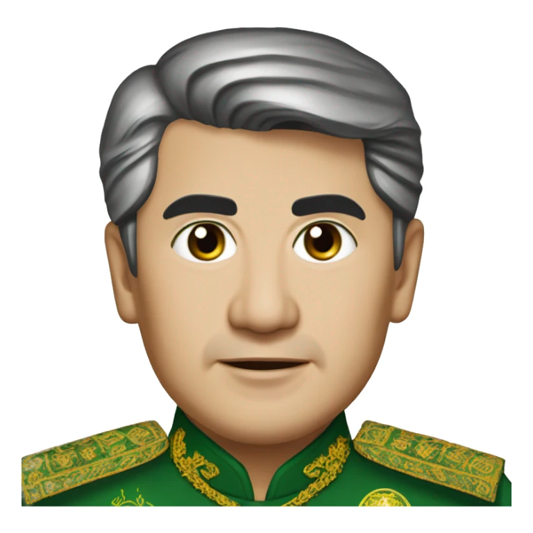 Saparmurat Niyazov president Turkmenistan sticker