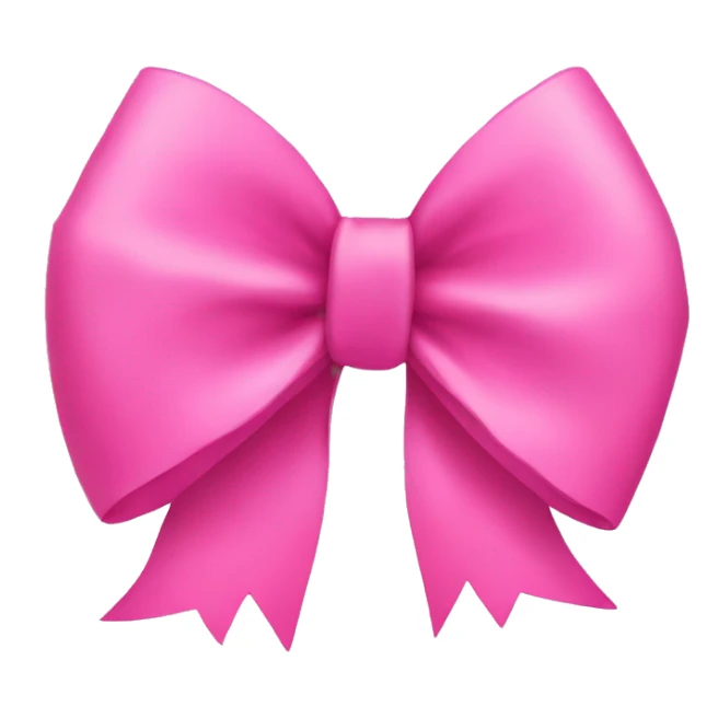 Big pink bow sticker
