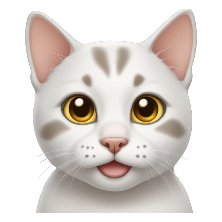 cat being cute and showing puppy eyes sticker