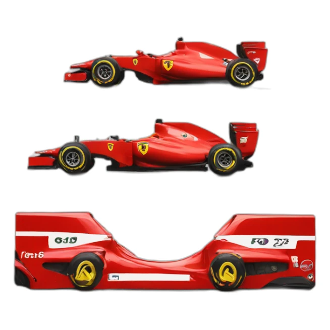 ferrari-f1-cars sticker