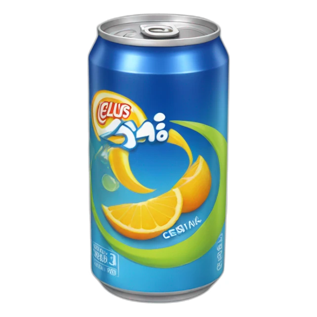 Can of Celsius Energy Drink sticker