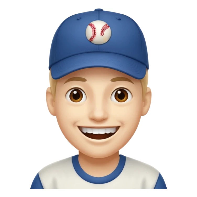 👌😁🧢 Combine these emojis and you get just the head without the body. sticker