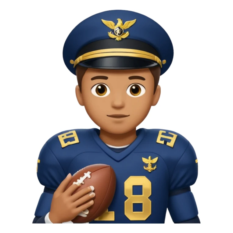 Naval academy football goat sticker