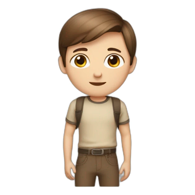 boy-brown-hair-hug-siamese-cat sticker