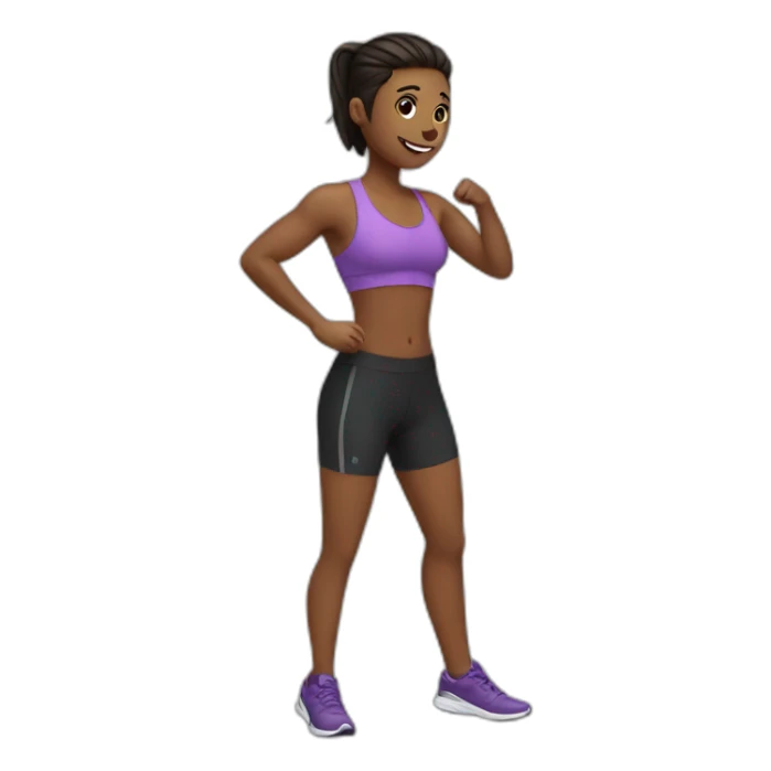 fitness sticker