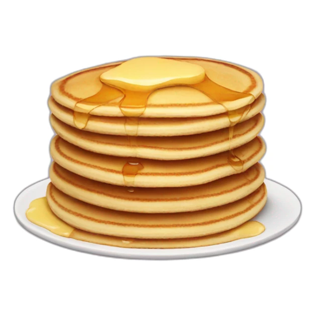 Pancake sticker