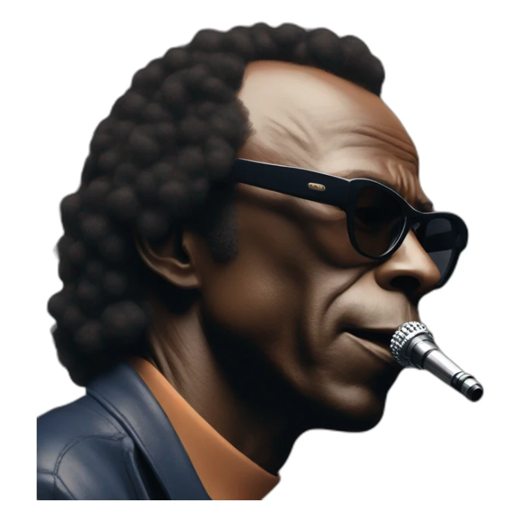 miles davis sticker