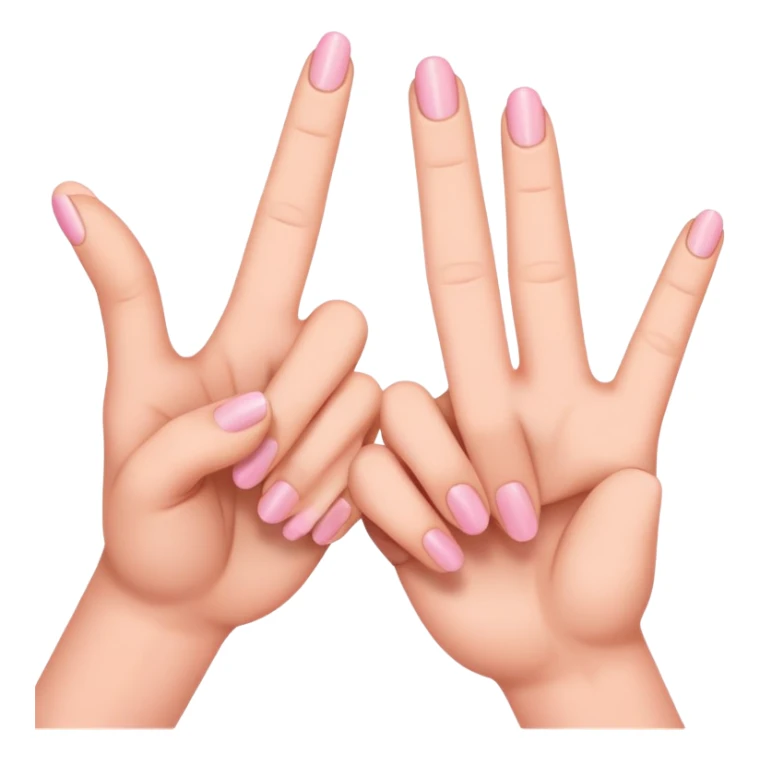 little finger promise, two pinky fingers locked together sticker