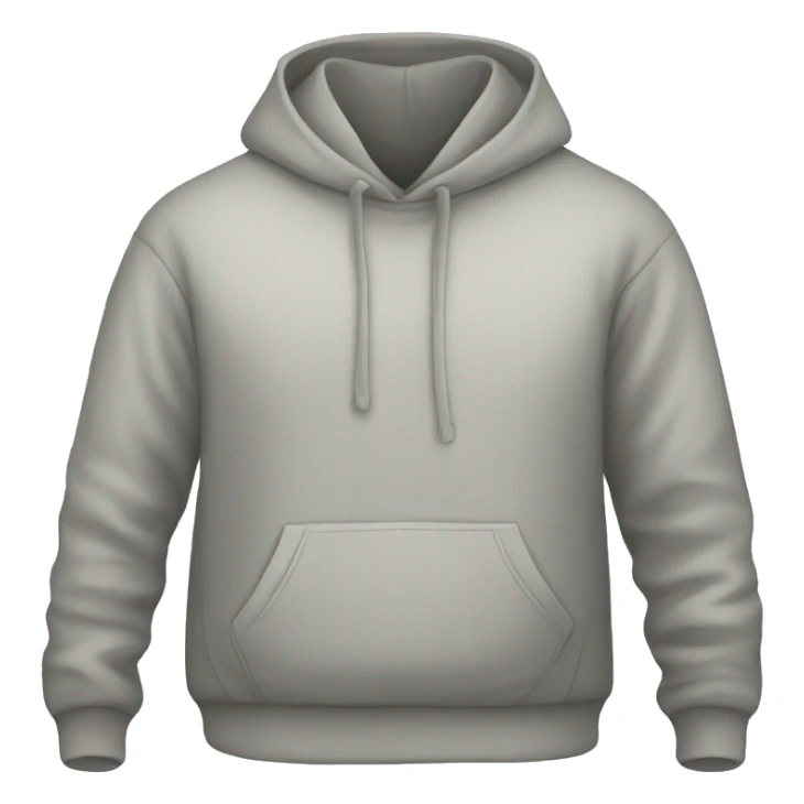 a hoodie piece of clothes item only sticker