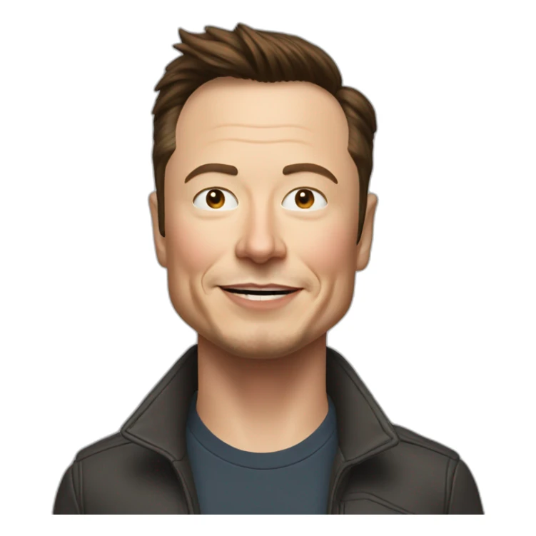 Elon Musk qui fait du foot sticker