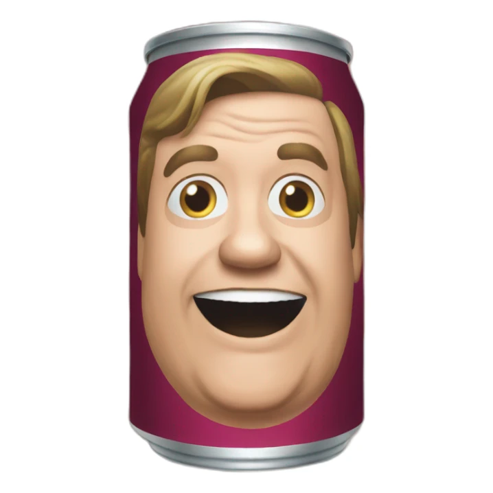 Can of John Prescott meat sticker