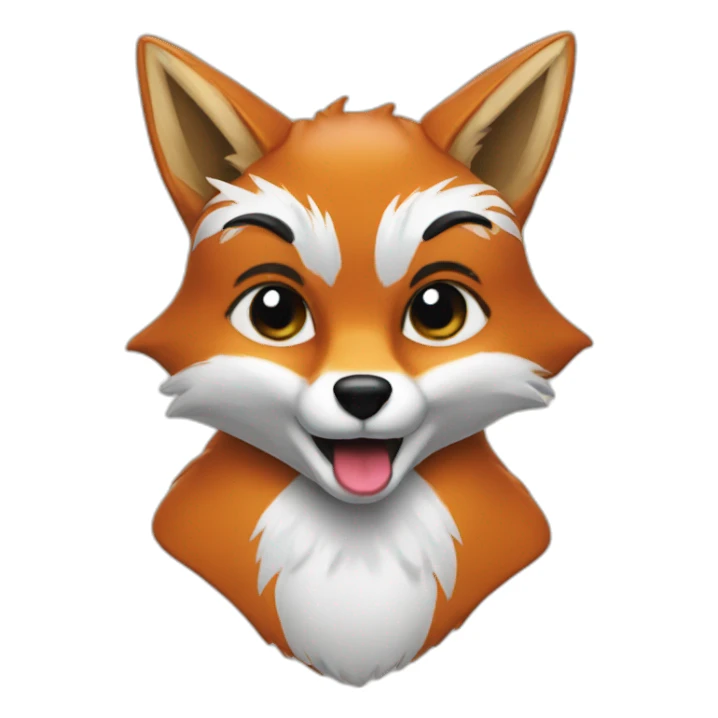 Fox secretar sticker