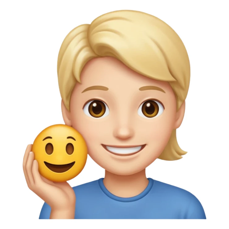 Aséeme un emoji hojeará  sticker