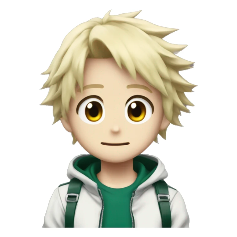 Yo en boku no hero academia sticker