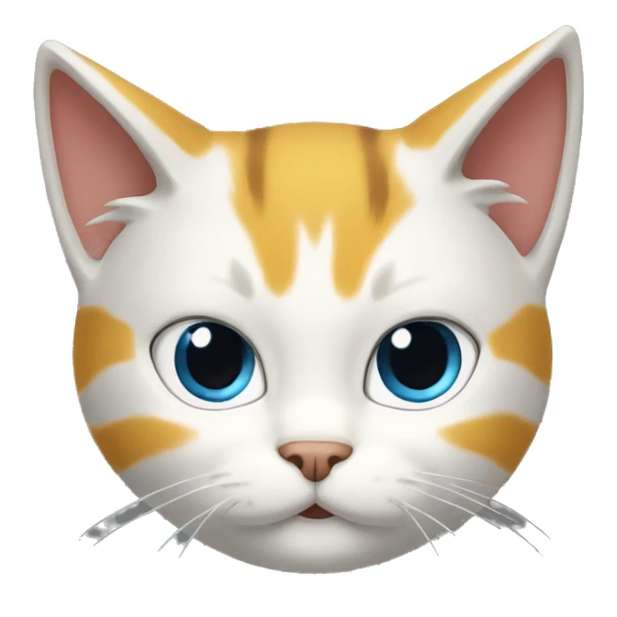 Un cat qui il se transforme en Super sayen sticker