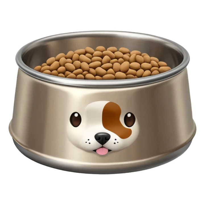 food bowl for pet sticker
