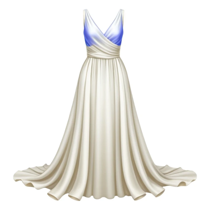white dress sticker